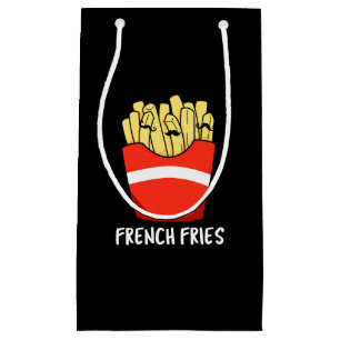 French Fries Funny Fast Food Pun Small Gift Bag
