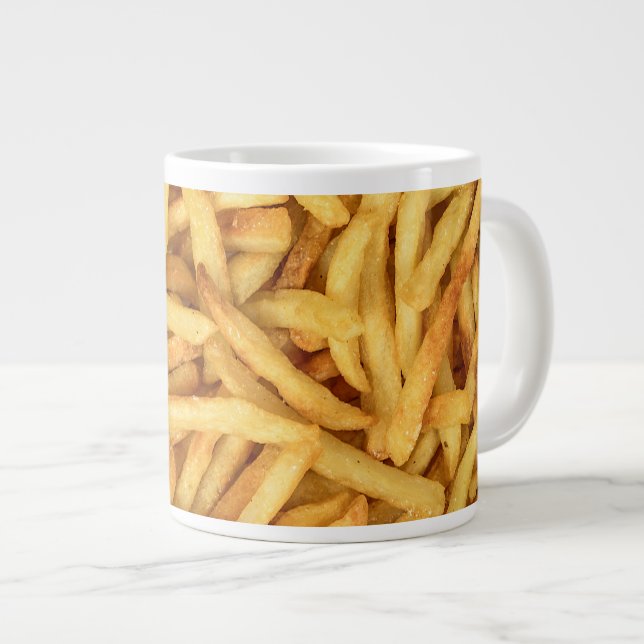 French Fries galore Large Coffee Mug (Front Right)