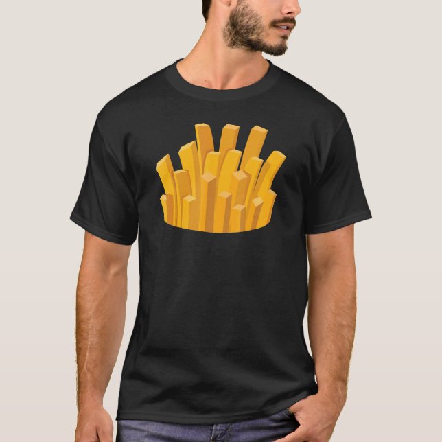 French Fries Halloween Costume T-Shirt (Front)