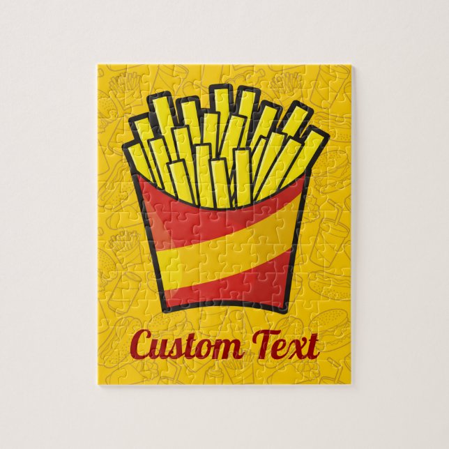 French Fries Jigsaw Puzzle (Vertical)