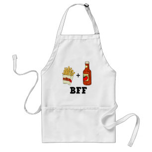 French fries & Ketchup BFF Standard Apron