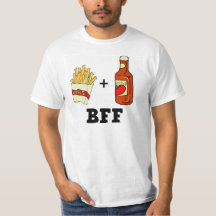 French fries & Ketchup BFF