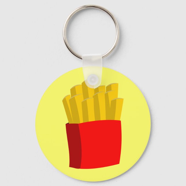 French Fries Key Ring (Front)