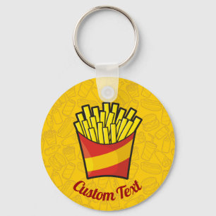 French Fries Keychain