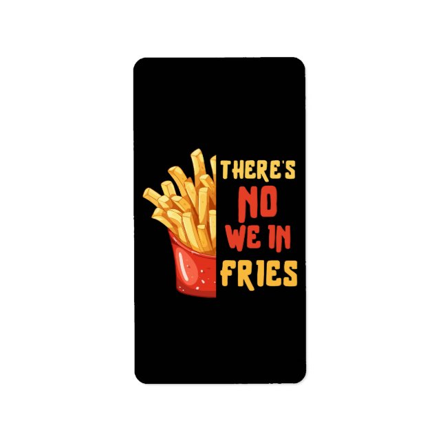 French-fries Label (Front)