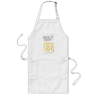 French Fries Love Language Funny Apron