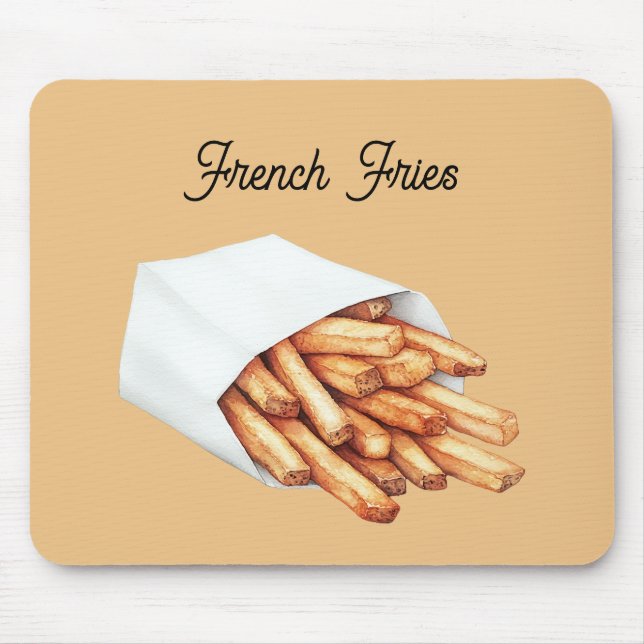 French Fries Mouse Pad (Front)