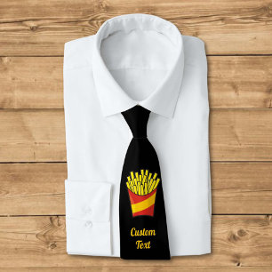 French Fries Neck Tie
