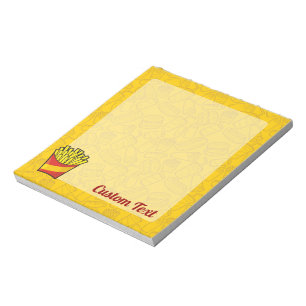 French Fries Notepad