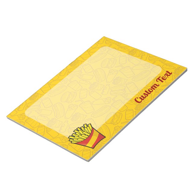 French Fries Notepad (Angled)