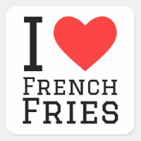  French fries pattern