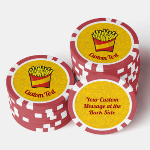 French Fries Poker Chips