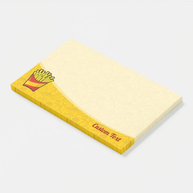 French Fries Post-it Notes (Angled)