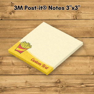 French Fries Post-it Notes