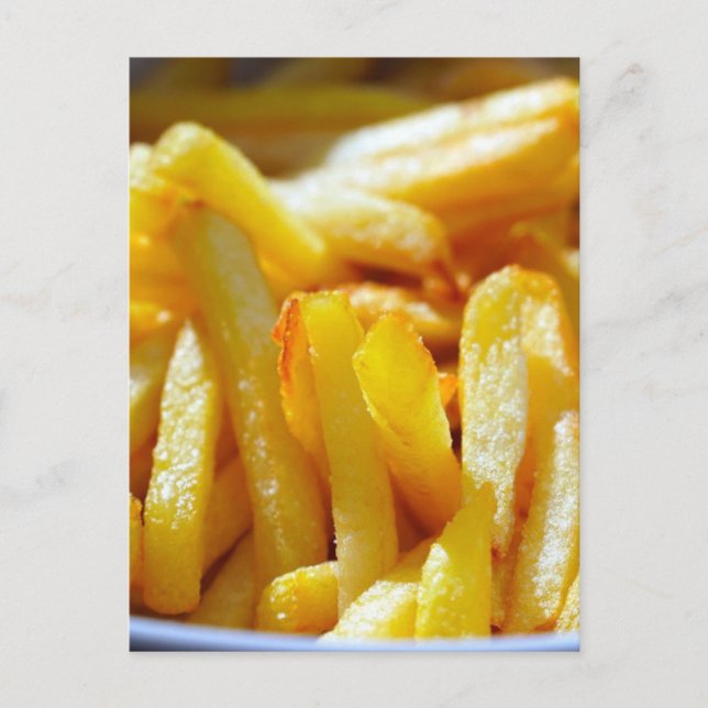 FRENCH FRIES POSTCARD (Front)