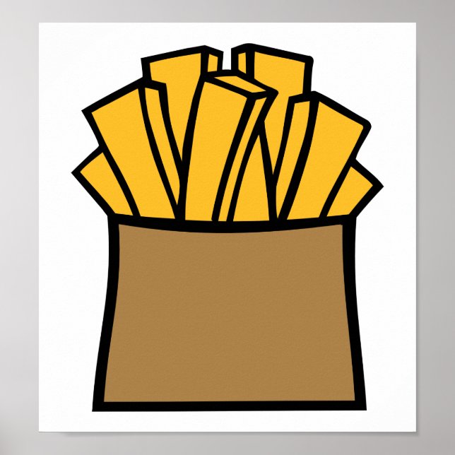 French fries poster (Front)