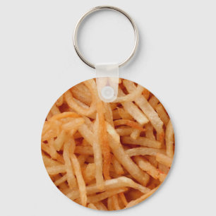 French Fries Potato Fry Key Ring