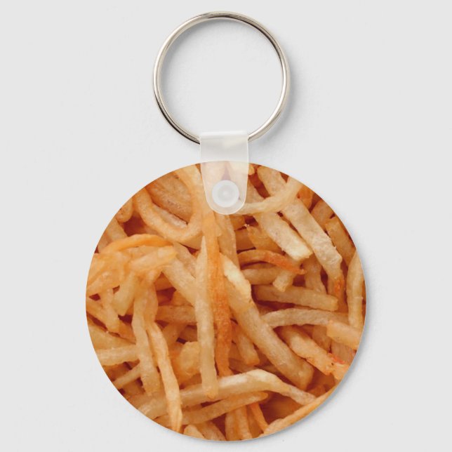 French Fries Potato Fry Key Ring (Front)