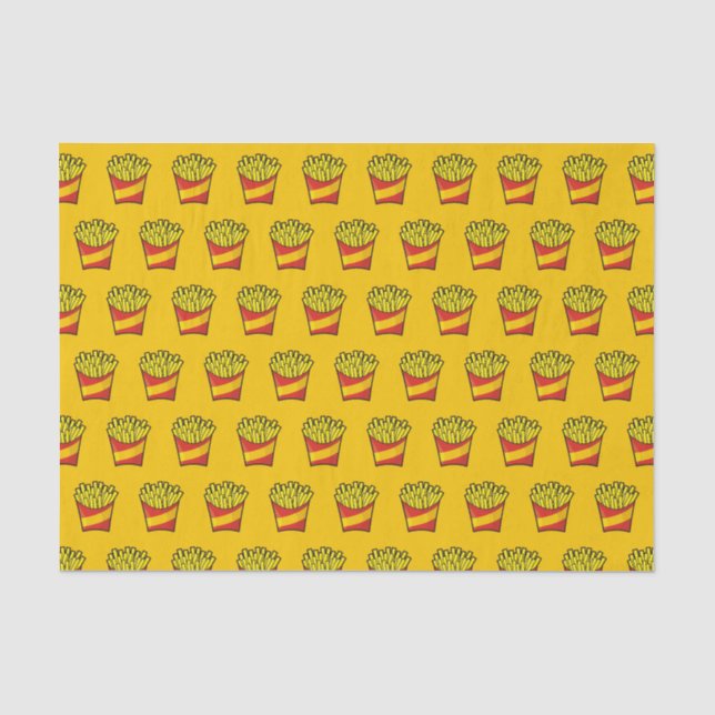 French Fries Tissue Paper (Front)