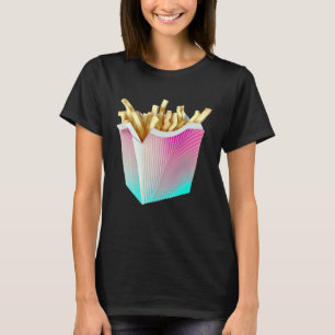 French Fries Vaporwave Retrowave Aesthetic T-Shirt