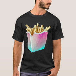 French Fries Vaporwave Retrowave Aesthetic T-Shirt
