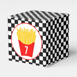 French Fry Birthday Favour Box