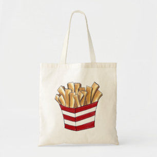 French Fry Fries Fast Foodie Food Tote Bag
