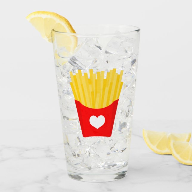 French Fry Love Glass (Front Ice)