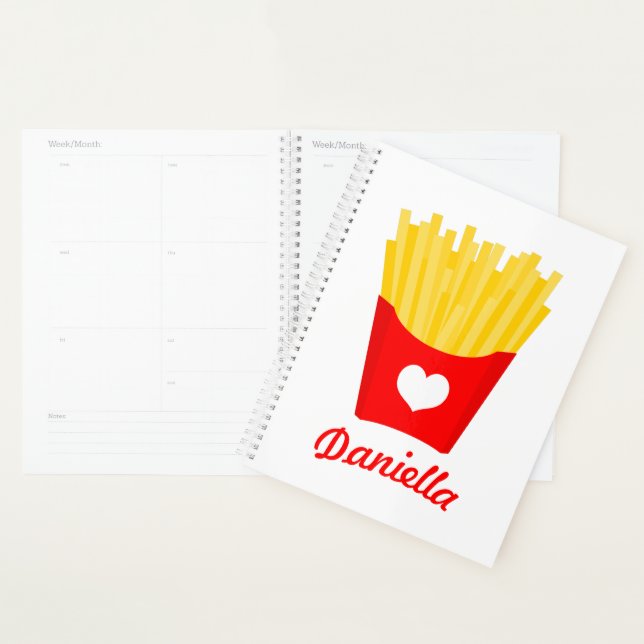 French Fry Love Planner (Display)
