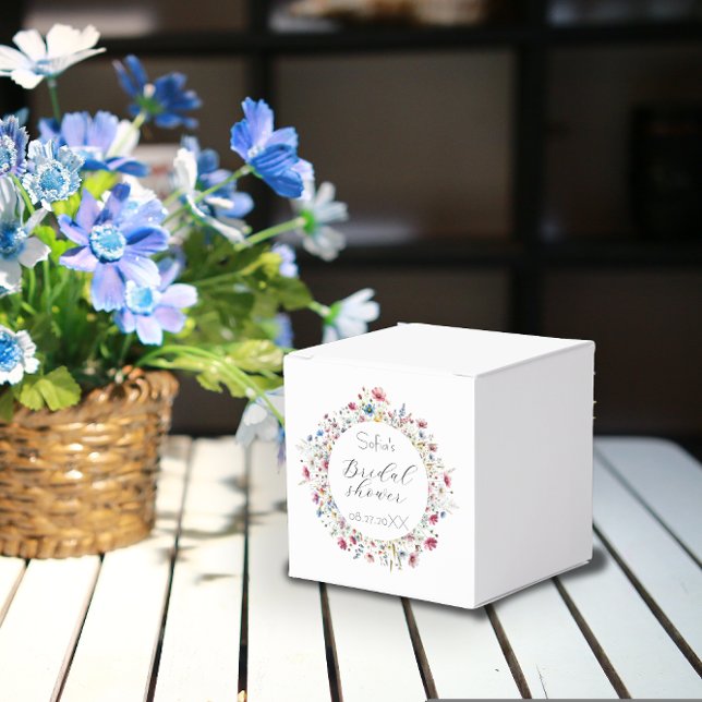 French Garden Party flower  Favour Box (Creator Uploaded)