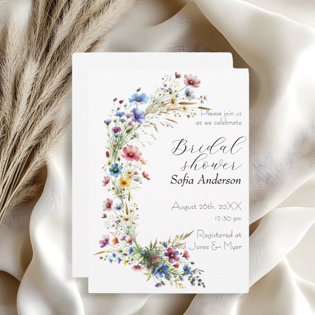 French Garden Party flower Invitation (Creator Uploaded)