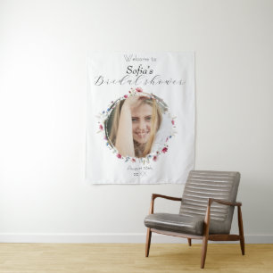 French Garden Party flower photo Tapestry