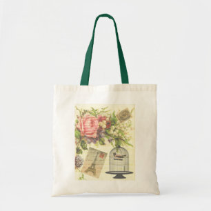 French Garden Shopping Tote Bag