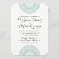 French Garden Wedding Invitations from Versailles