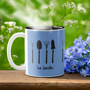 French Gardens  Two-Tone Coffee Mug