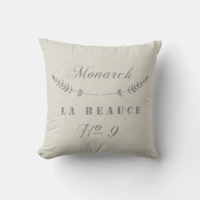 French Grain Sack pillow (Front)