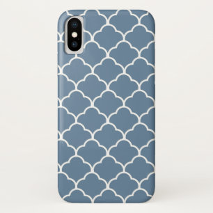 French Grey Moroccan Design @ Emporiomoffa iPhone X Case