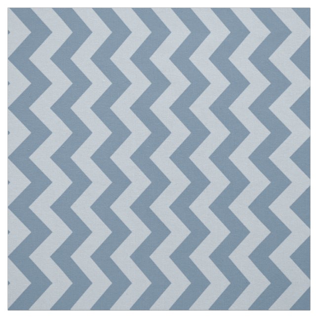 French Grey Moroccan Moods Chevrons with Monogram Fabric (Swatch)