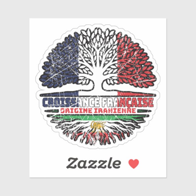 French Grown, Iranian Roots – Lion and Sun (Sheet)