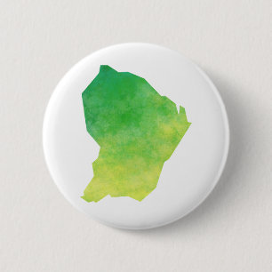 French Guiana 6 Cm Round Badge