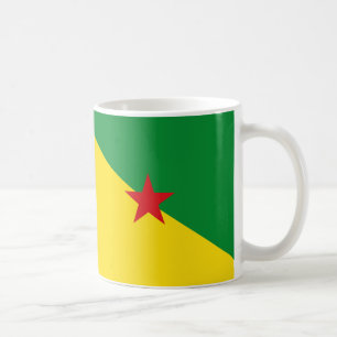 French Guiana Flag Ceramic Mug