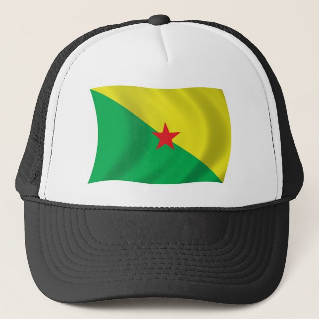 French Guiana Flag Hat (Front)