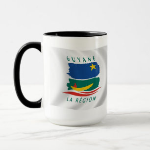 French Guiana Flag Mug