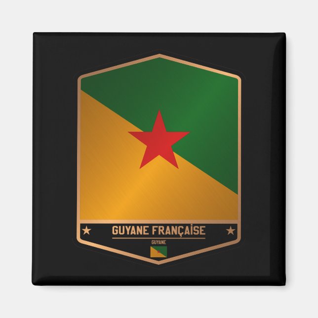 French Guiana Magnet (Front)
