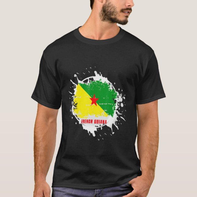 French Guiana Splash T-Shirt (Front)