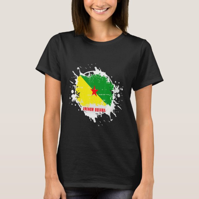 French Guiana Splash T-Shirt (Front)