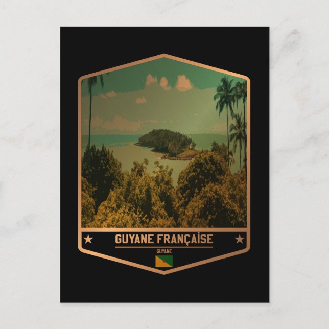 French Guyana Postcard (Front)
