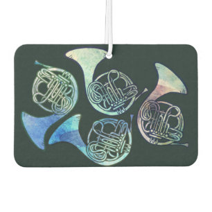 French Horn Band Class Car Air Freshener