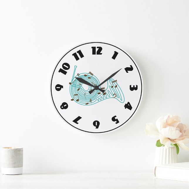 French Horn Clock (Creator Uploaded)