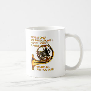 French Horn Cutie Coffee Mug